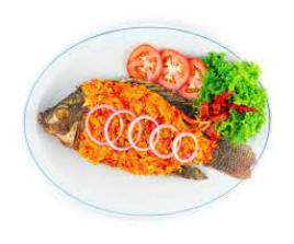 Vegetarian Fish Sambal 